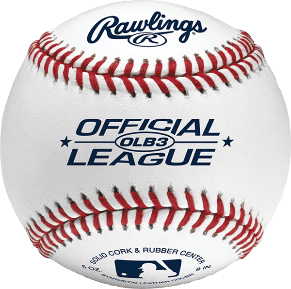 Rawlings Official League Recreational Grade Baseballs, Bucket of 24, OLB3BUCK24
